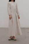 MUTEDANCE Hand Dyed Grey and White Silk Dress MD21FW08